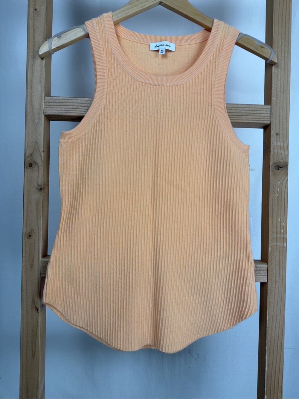 NWT Another Love Dear John CORA Sherbert Orange Tank Top #1116 Size XL